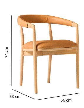 Silla Irvine de madera