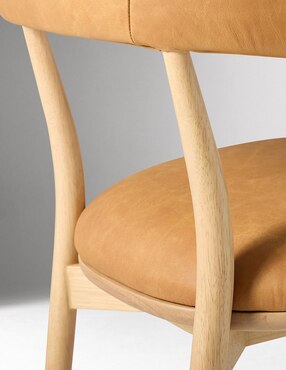 Silla Irvine de madera