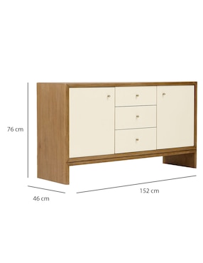 Buffet Miles de madera