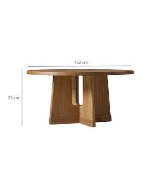 Mesa de comedor Innis de roble