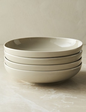 Set bowl Organic 4 piezas de porcelana