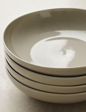 Set bowl Organic 4 piezas de porcelana
