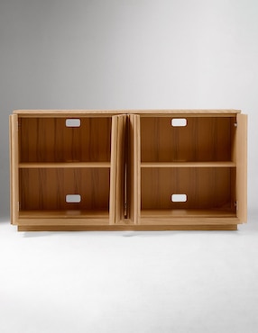 Buffet Berkley de madera caoba