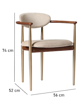 Silla Edison de madera