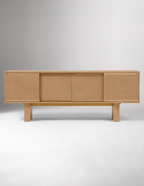 Consola Buxton de madera álamo