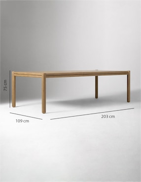 Mesa de comedor Miles de madera