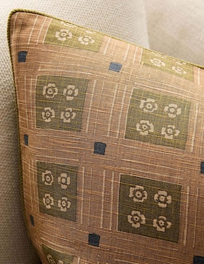 Funda cojín West Elm Pierce & Ward Floral Grid