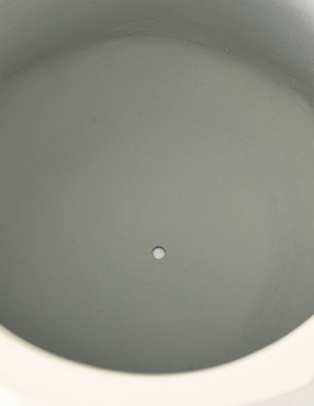 Maceta Fallon Faceted de cemento