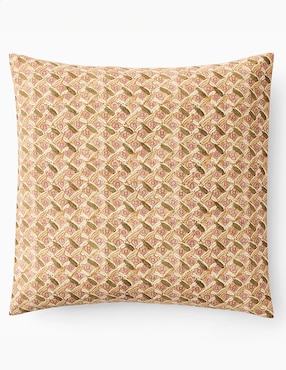 Funda para almohada West Elm Floral Lattice