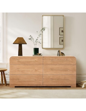 Cómoda Ava de madera roble