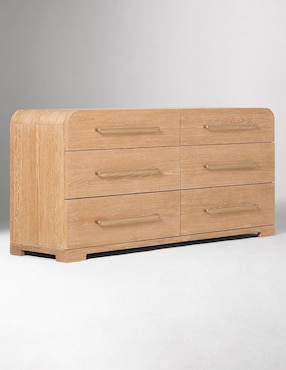 Cómoda Ava de madera roble