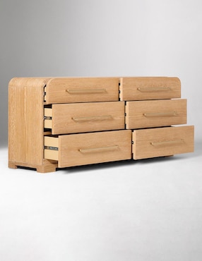 Cómoda Ava de madera roble