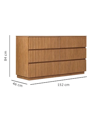 Cómoda Marlie de madera
