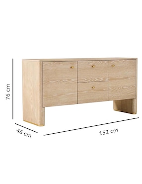 Buffet Charlotte de madera