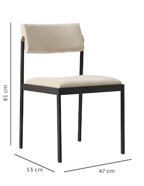 Silla Freeman de metal