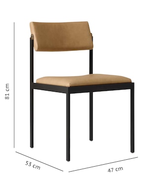 Silla Freeman de metal