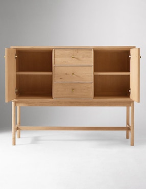 Buffet armable Siobhan de madera roble