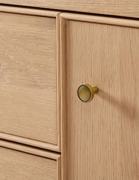 Buffet armable Siobhan de madera roble