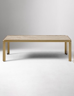 Mesa de centro armable Portia de mármol