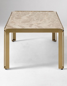 Mesa de centro armable Portia de mármol