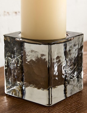 Portavela Sculptural Glass