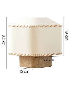 Lámpara de mesa LED Brooks