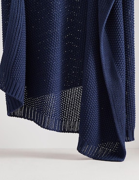 Frazada de tejido plano Cotton Knit unisex