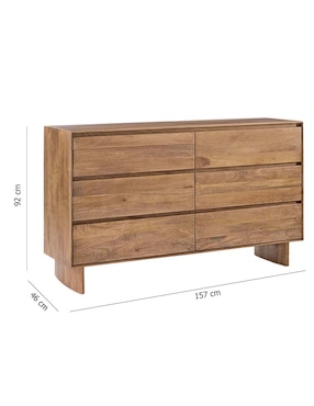 Cómoda Anton West Elm de madera