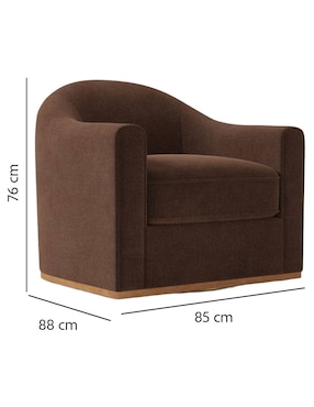 Sillón Bennet de poliéster