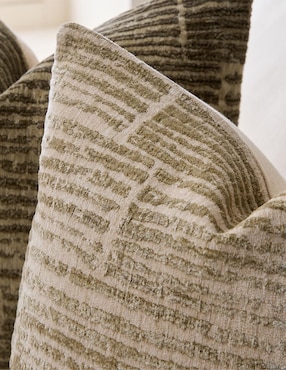 Funda cojín Striated Chenille