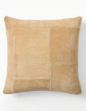 Funda cojín West Elm Patchwork Chenille