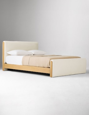 Cama Asher de madera king size