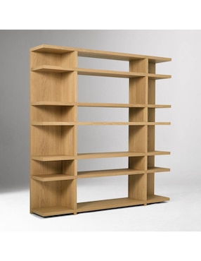 Librero Wallace de madera