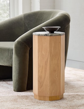 Mesa lateral Emsworth de madera acacia