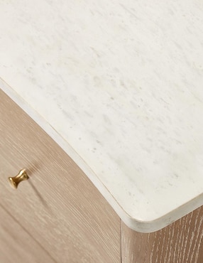 Cómoda Clementine de madera álamo