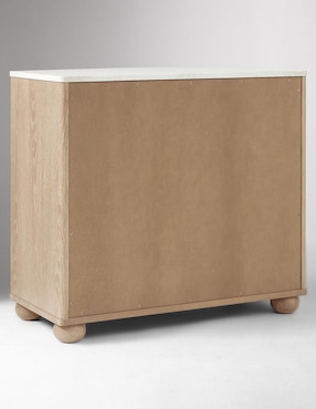 Cómoda Clementine de madera álamo