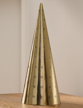 Figura decorativa de pino Navidad Punched Metal