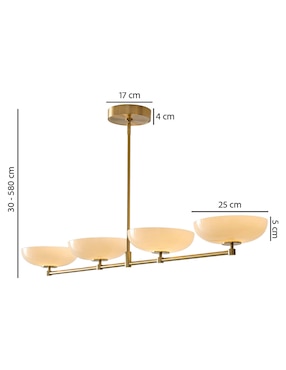 Lámpara colgante led Lea