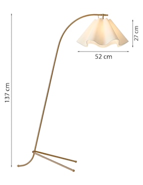Lámpara de pie led Anais