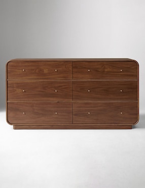 Cómoda Rorie de madera caoba