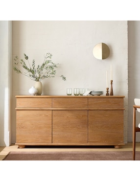 Buffet Aggie de madera