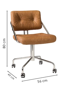 Silla Colombo de cuero