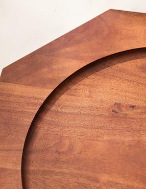 Charola decorativa Organic de madera