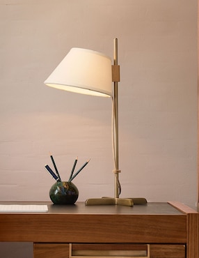 Lámpara de mesa incandescente y led Iver