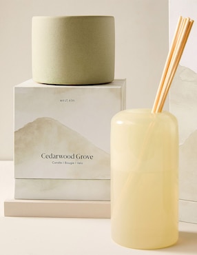 Difusor vara Terra Homescent aroma cedarwood grove