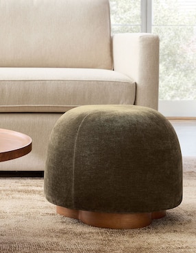 Taburete Gumdrop de madera roble