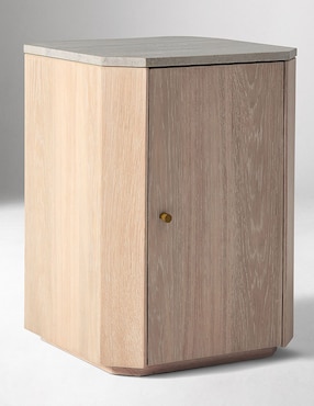 Buró armable Essex de madera caoba