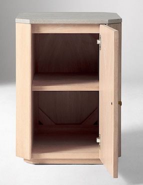 Buró armable Essex de madera caoba