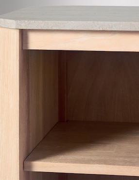 Buró armable Essex de madera caoba