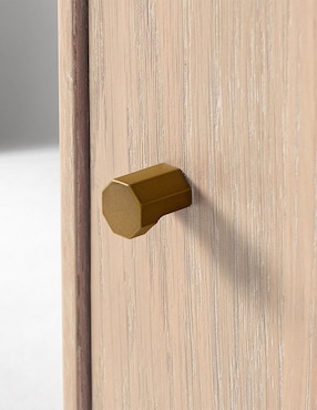 Buró armable Essex de madera caoba